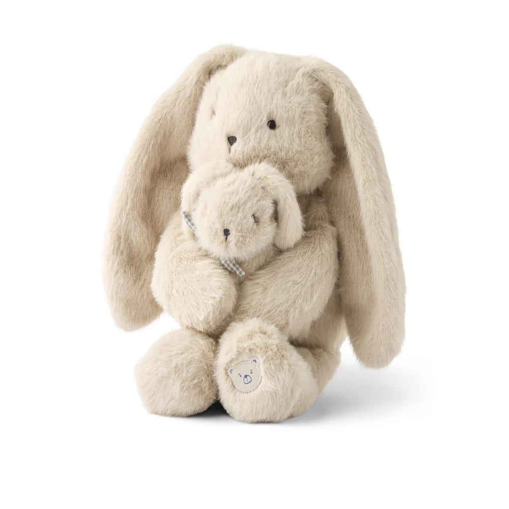 Berto Mommy & Me Rabbit Teddy- Mist