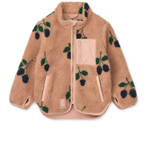 Nolan Pile Jacket- Berry Pale Tuscany