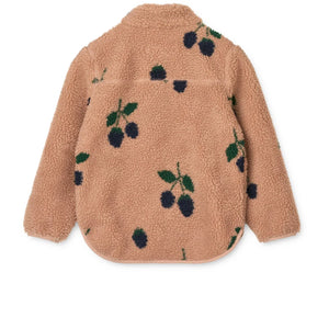 Nolan Pile Jacket- Berry Pale Tuscany