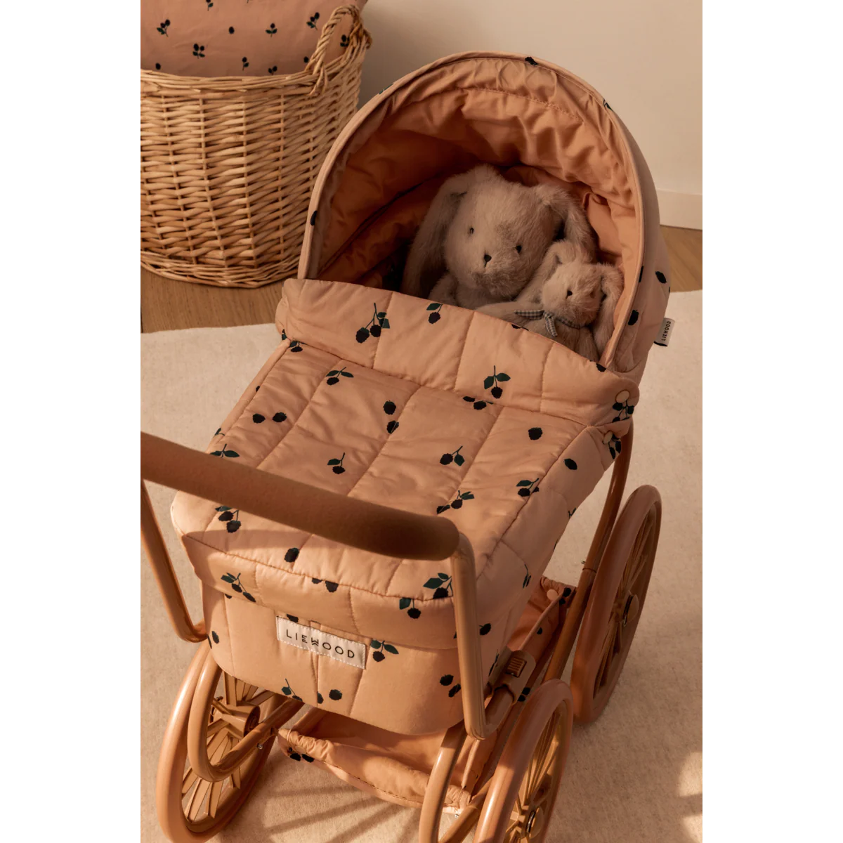 Berto Mommy & Me Rabbit Teddy- Mist