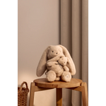 Load image into Gallery viewer, Berto Mommy &amp; Me Rabbit Teddy- Mist
