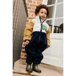 Load image into Gallery viewer, Nolano Pile Jumpsuit- Classic Navy Multi Mix
