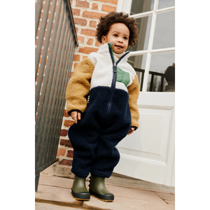 Nolano Pile Jumpsuit- Classic Navy Multi Mix