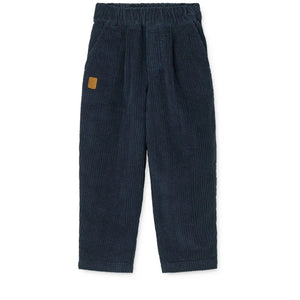 Borris Corduroy Pants- Classic Navy