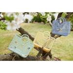 Load image into Gallery viewer, Samantha Basket with Charms- Dusty Lavender
