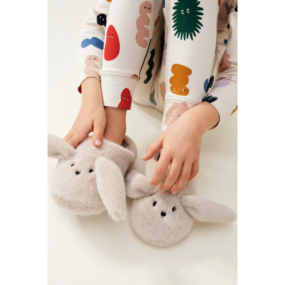 Aviaja Rabbit Slippers- Mist