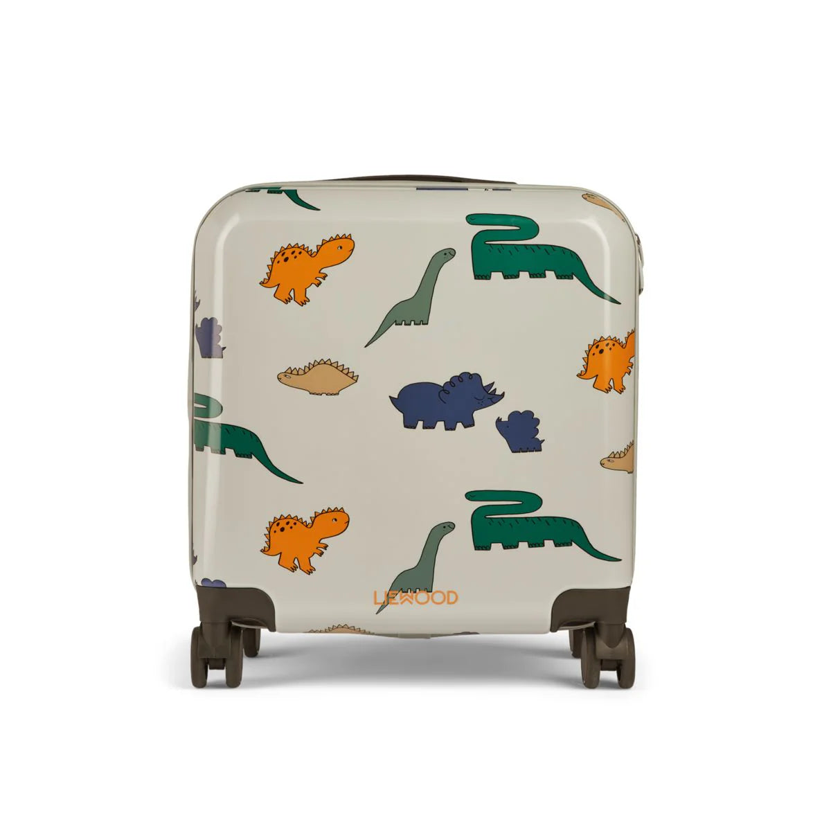 Hollie Hardcase Suitcase- Dinosaurs / Mist