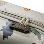 Load image into Gallery viewer, Hollie Hardcase Suitcase- Dinosaurs / Mist
