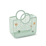 Load image into Gallery viewer, Samantha Basket with Charms- Light Peppermint
