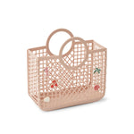 Load image into Gallery viewer, Samantha Basket with Charms- Rose
