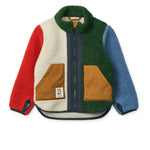 Load image into Gallery viewer, Noam Pile Jacket- Garden Green Multi Mix

