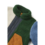 Load image into Gallery viewer, Noam Pile Jacket- Garden Green Multi Mix
