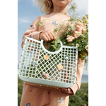 Load image into Gallery viewer, Samantha Basket with Charms- Light Peppermint
