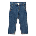 Load image into Gallery viewer, Bergamote Denim Pants- Medium Blue
