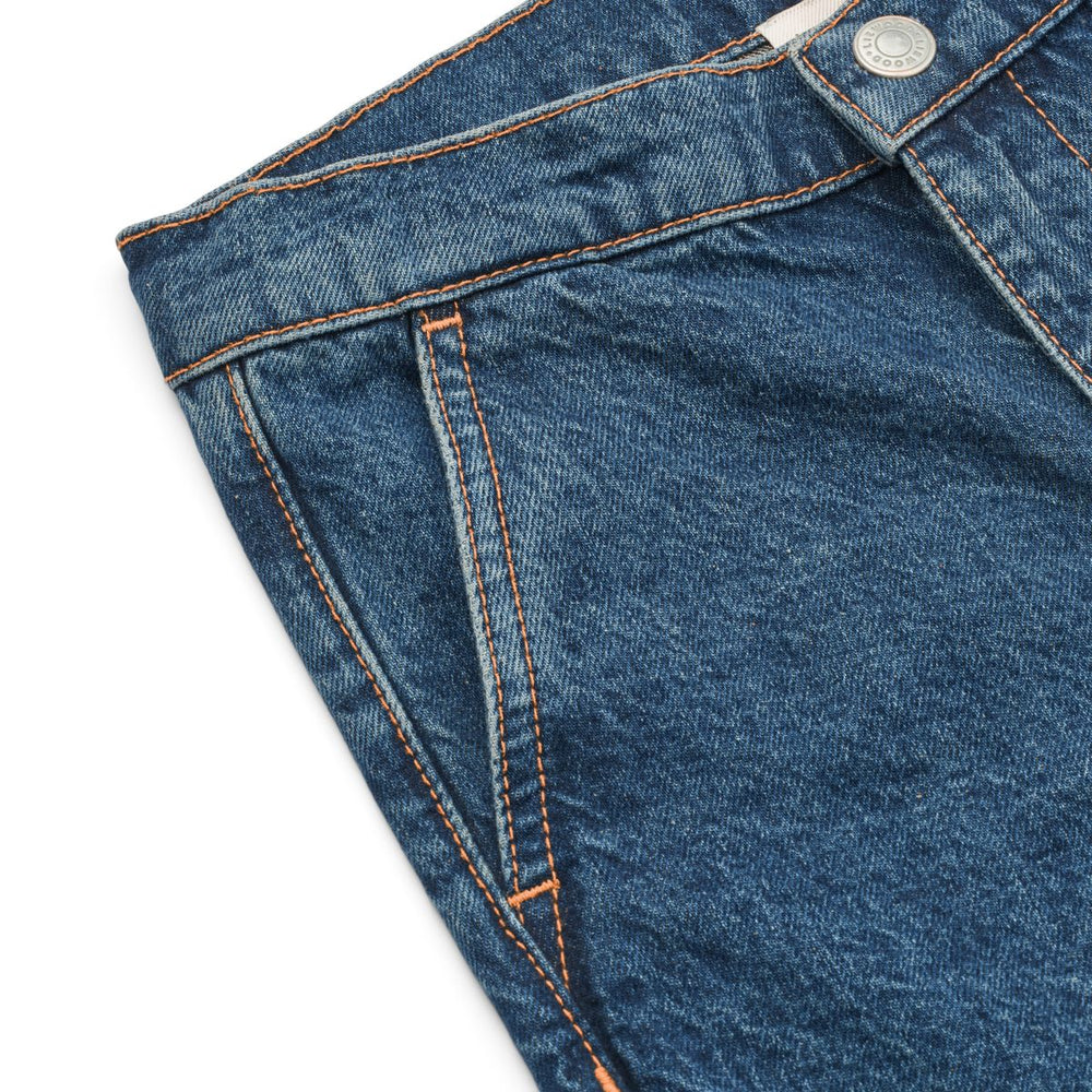 Bergamote Denim Pants- Medium Blue