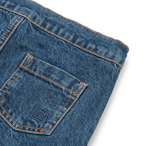 Bergamote Denim Pants- Medium Blue