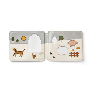 Waylon Bath water book- Farm/ Sandy