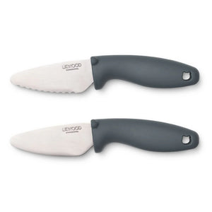 Perry cutting knife set- Whale Blue