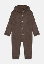 Load image into Gallery viewer, Wool Fleeced Suit- Brown Melange
