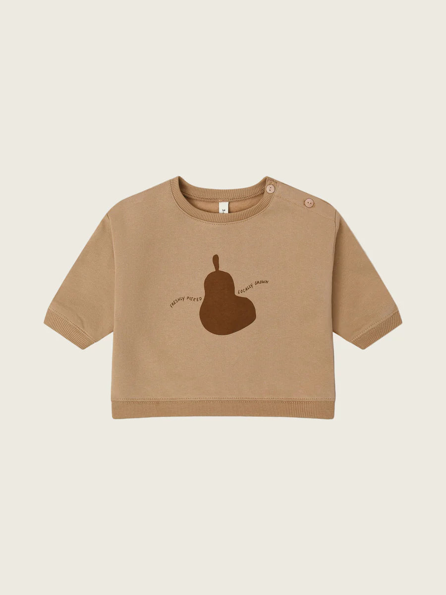Pear Slogan Sweatshirt