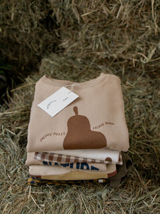 Pear Slogan Sweatshirt