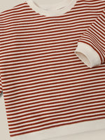 Load image into Gallery viewer, Paprika Stripes Sweatshirt

