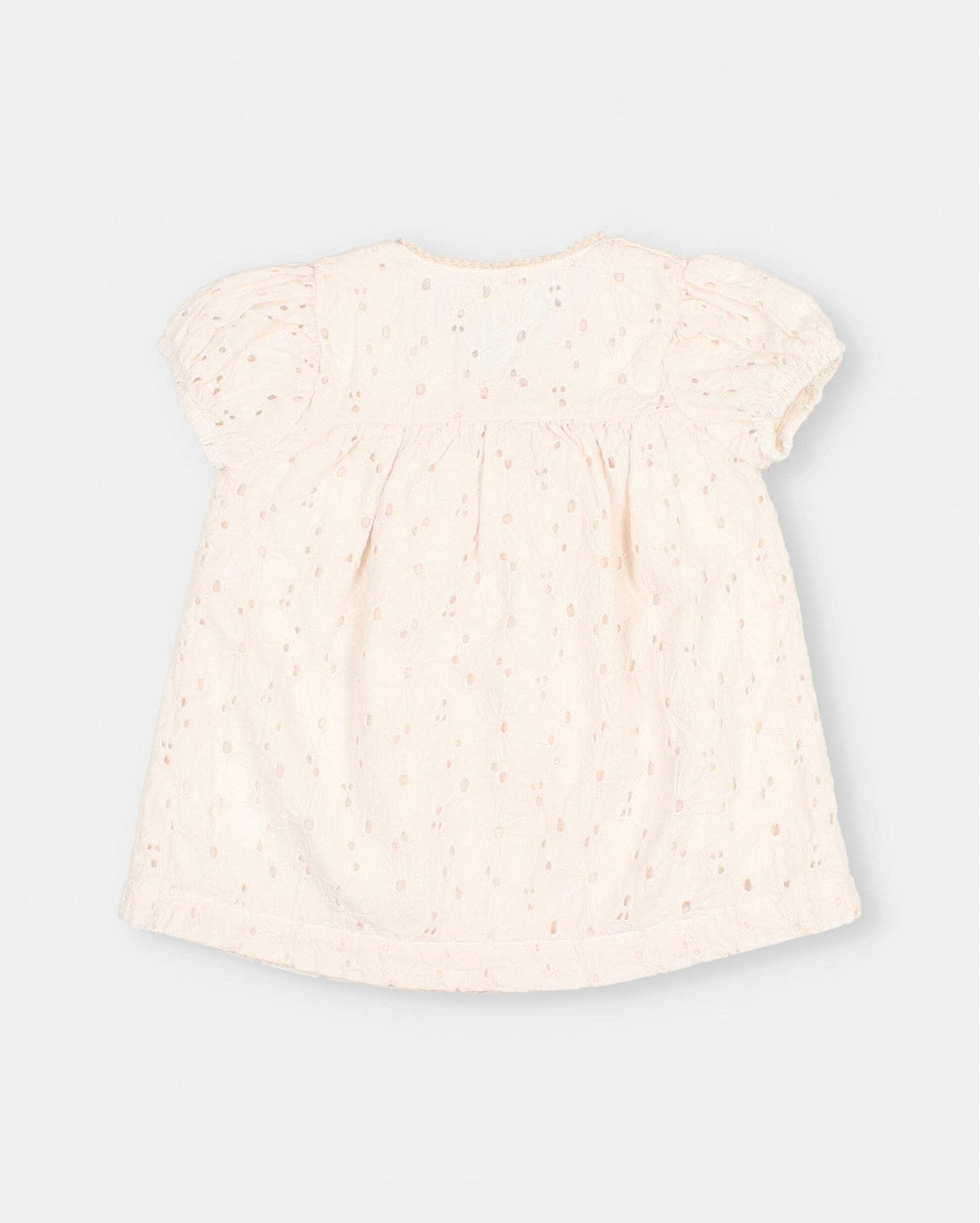 Embroidery Dress- Ivory