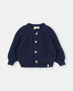 Soft Knit Cardigan- Navy