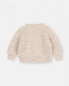 Soft Knit Cardigan- Natural