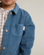 Load image into Gallery viewer, Soft Velour Shirt- Harbour
