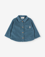 Load image into Gallery viewer, Soft Velour Shirt- Harbour
