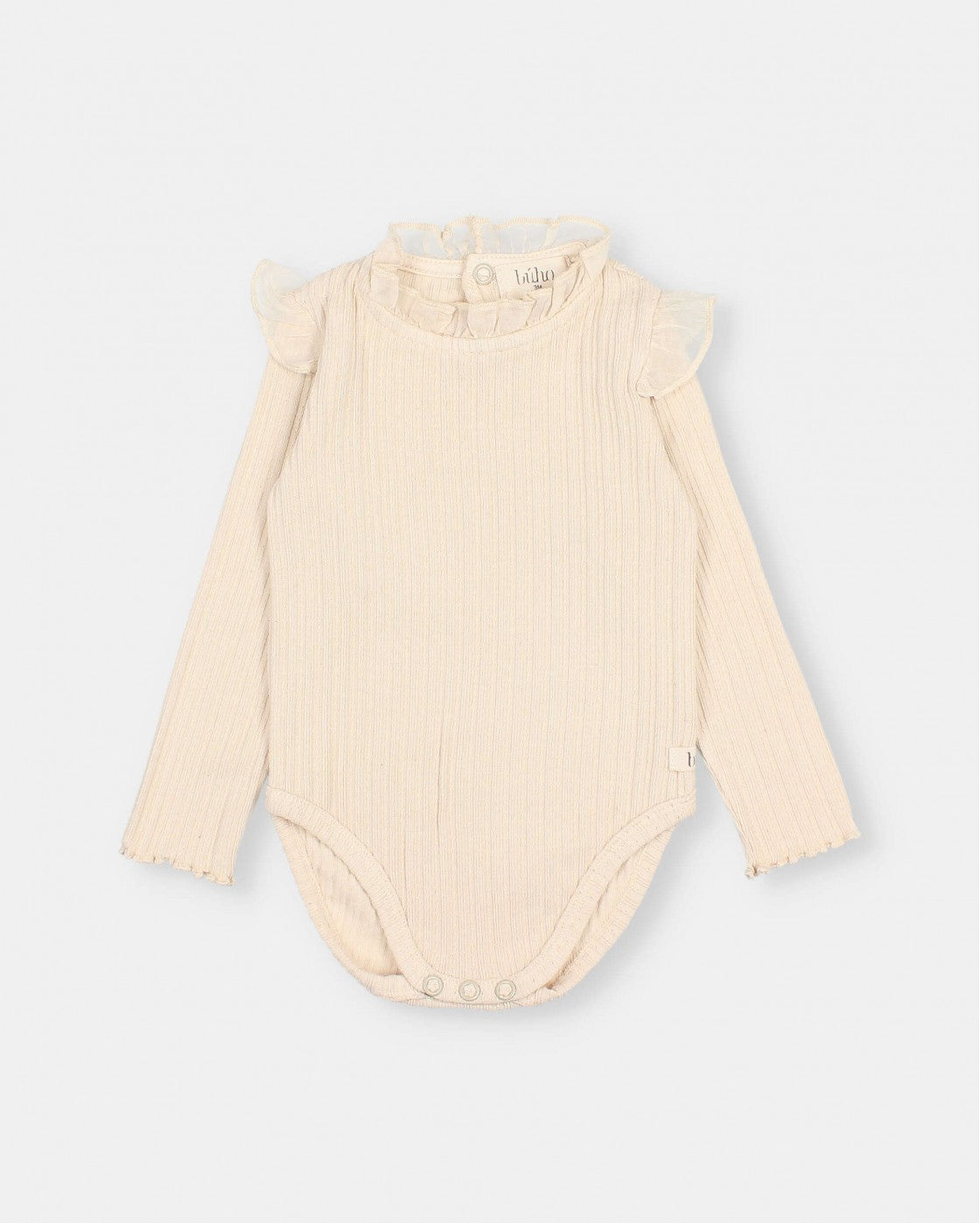 Warm Rib Bodysuit- Ivory