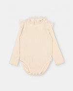 Load image into Gallery viewer, Warm Rib Bodysuit- Ivory
