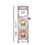 Charger l'image dans la galerie, BIBS x Liberty Pacifier Original COLOUR Latex 2 PK- Eloise Blush Mix SIZE 0-6M
