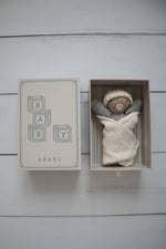 Load image into Gallery viewer, knit 100% Alpaca Baby Doll: Cocoa
