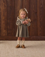 Charger l'image dans la galerie, Velour Baby Dress Spruce
