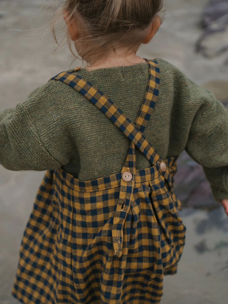 Artichoke Shoulder Button Wool Jumper