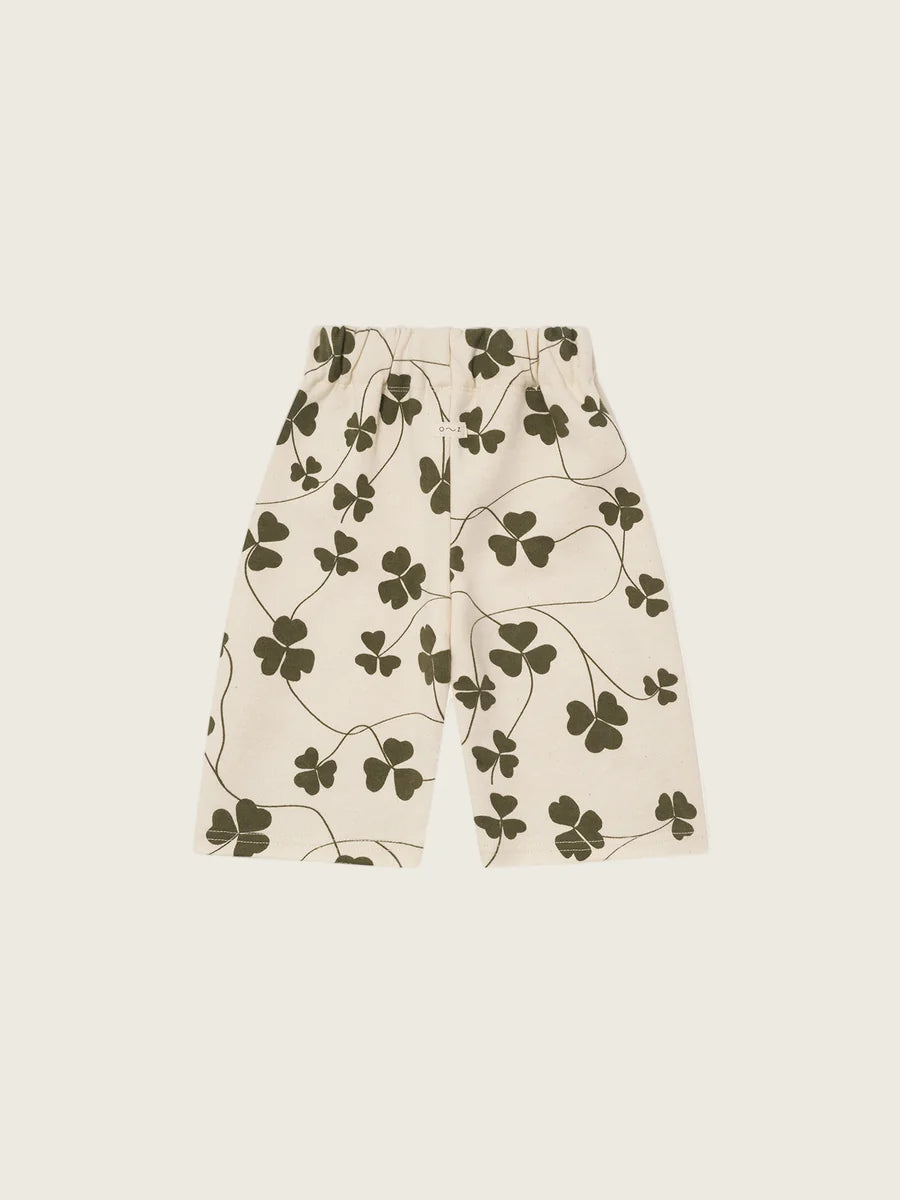 Clover Wide Leg Pants Undyed