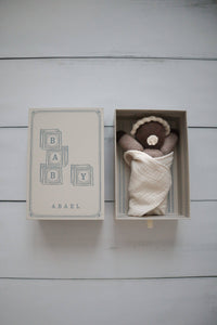 knit 100% Alpaca Baby Doll: Beige