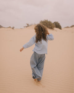 Denim Wide Pants