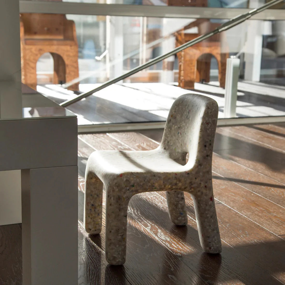 Charlie Chair- Off White