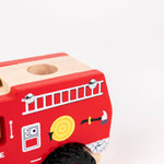 Load image into Gallery viewer, Wooden Fire Engine
