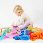 Charger l'image dans la galerie, Mini Enchanted Playsilks- Sea
