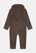 Load image into Gallery viewer, Wool Fleeced Suit- Brown Melange
