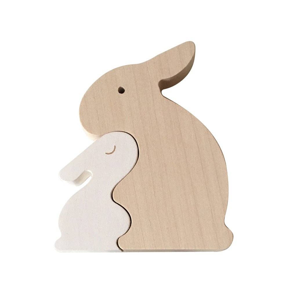 Mommy Baby Rabbit Puzzle