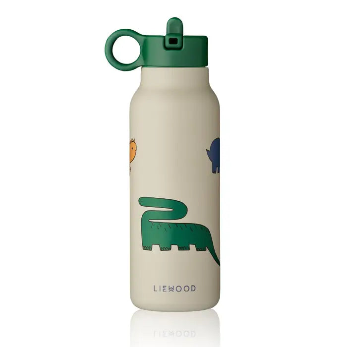 Falk Water Bottle- Dinosaurs/ Mist