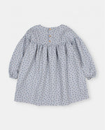 Load image into Gallery viewer, Soft Velour Dress- Soft Blue
