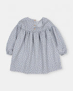 Load image into Gallery viewer, Soft Velour Dress- Soft Blue
