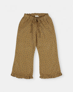 Soft Velour Pants- OCre