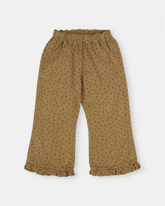 Soft Velour Pants- OCre